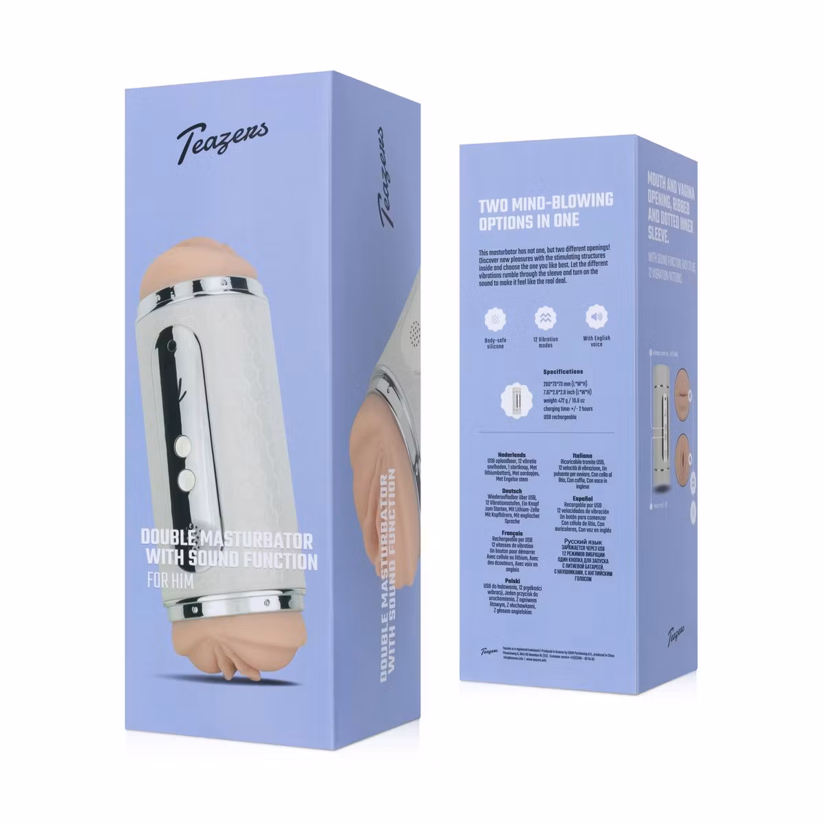 Teazers – Electric Masturbator Double-Sided
