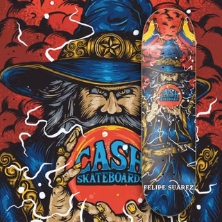 Cash Skateboards "Felipe Suárez”
