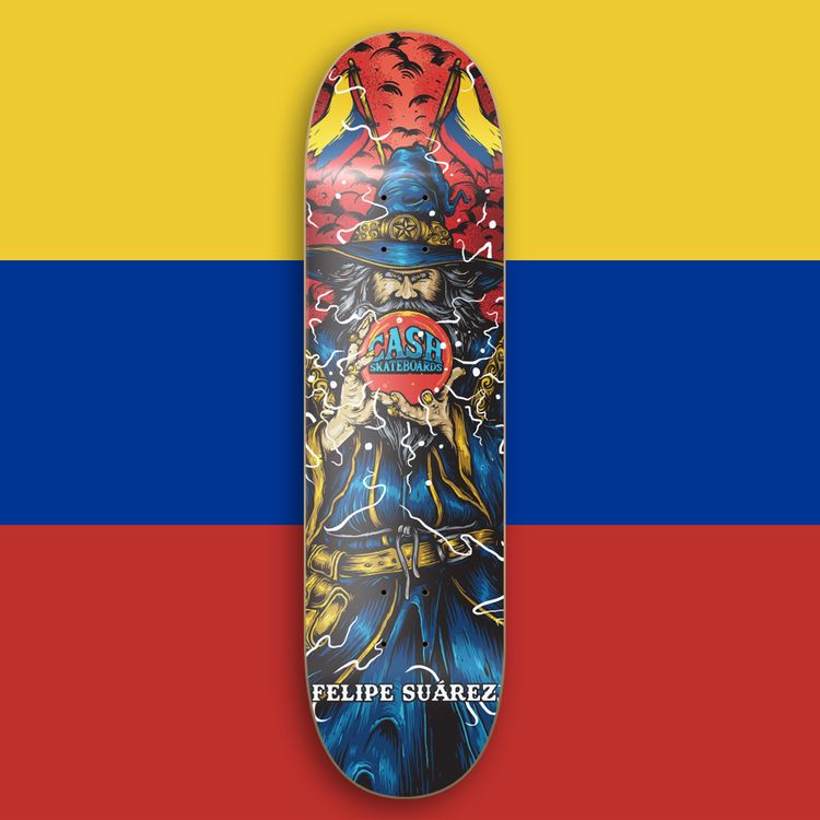 Cash Skateboards "Felipe Suárez”