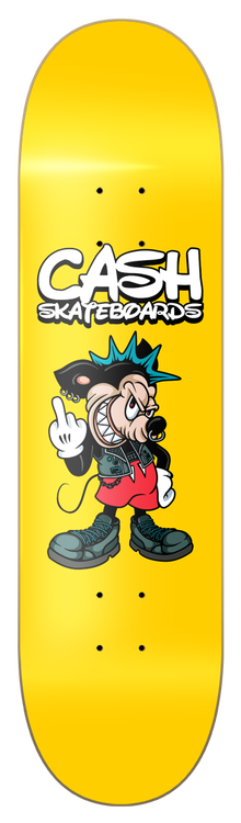 Cash Skateboards "Punk Mouse”