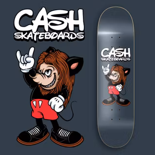Cash Skateboards "Hardrock Mouse”