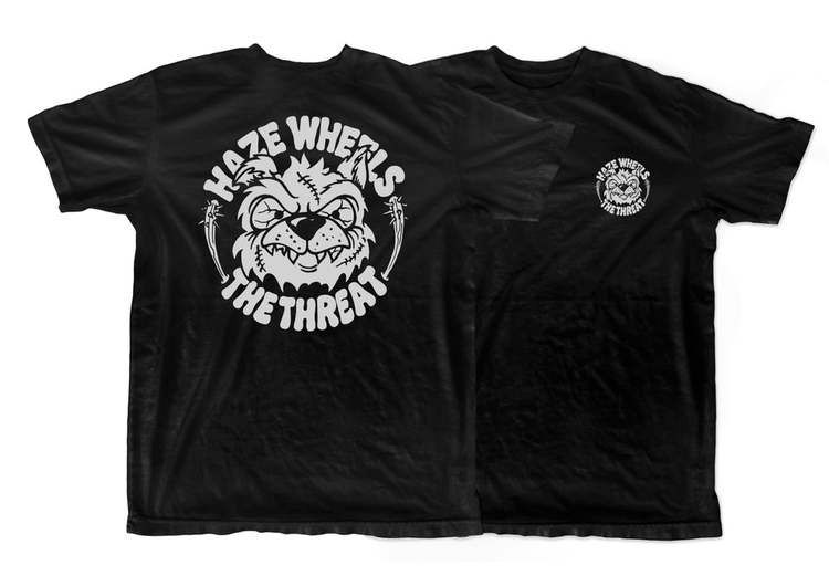 Haze Wheels "The Threat" Back Print
