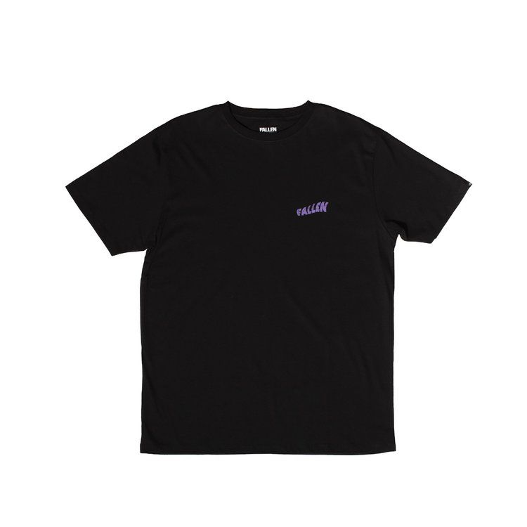 FALLEN - FLAGGED Tee - BLACK