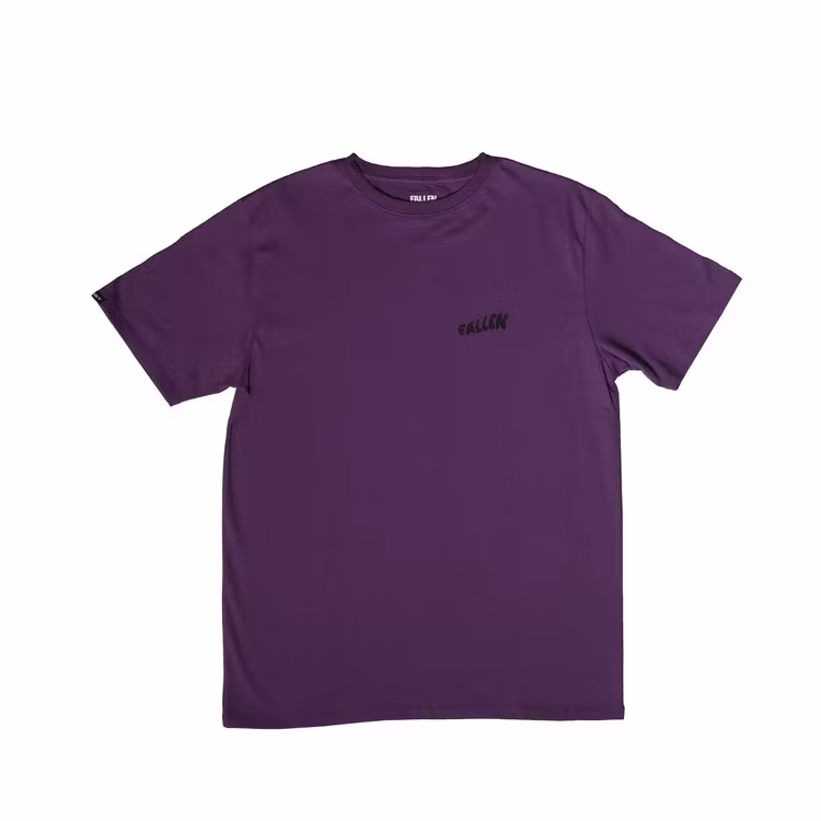 FALLEN - FLAGGED Tee - PURPLE