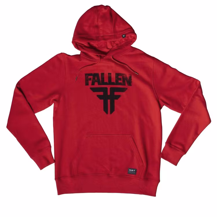 FALLEN - INSIGNIA HOODIE - RED