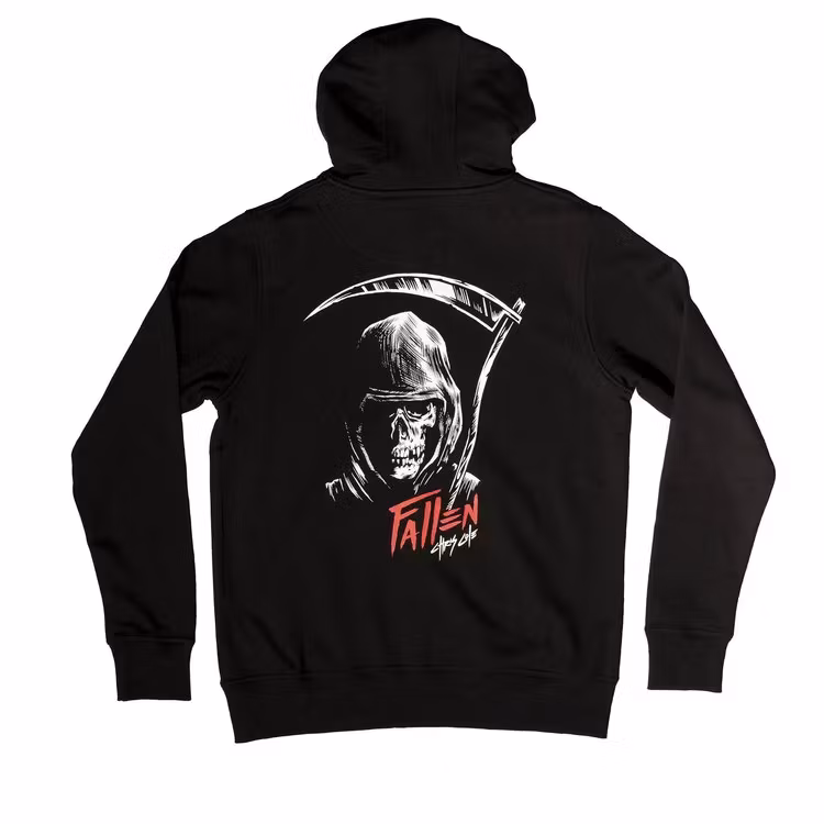 FALLEN - TROOPER HOODIE - BLACK