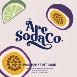 Åre Soda Passionsfrukt/Lime 33cl 1 st