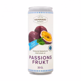 Hammars Bryggeri Passionsfrukt Sockerfri 33cl 1st