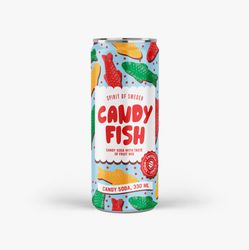 Spirit of Sweden Candy Fish 33cl 1st