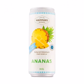 Hammars Bryggeri Ananas Sockerfri 33cl 24st