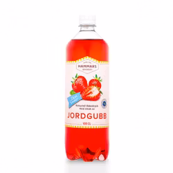 Hammars Bryggeri Jordgubb Sockerfri 100cl 8st