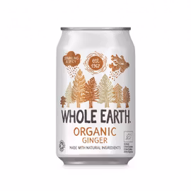 Whole Earth Organic Ginger 33cl 24St