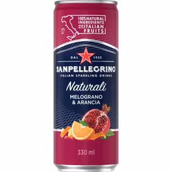 San Pellegrino Melograno Arancia 33cl 24St