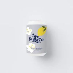 Åre Soda Citron/Fläder 33cl 24 st