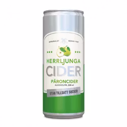 Herrljunga Päroncider Utan tillsatt Socker 33cl 24St