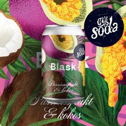 GBG Soda Blask - Passionsfrukt & Kokos 24st