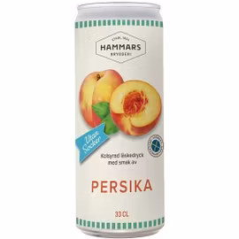 Hammars Bryggeri Persika Sockerfri 33cl 24st