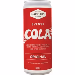 Hammars Bryggeri Svensk Cola 33cl 24st