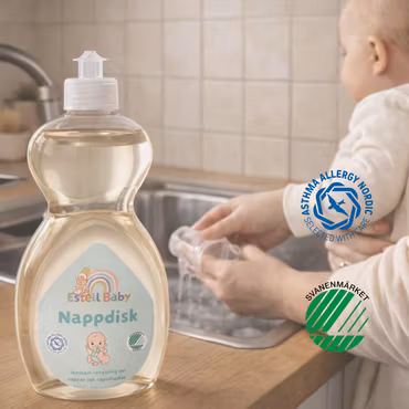 Allergi & Astmavänligt diskmedel  - Nappflaskor