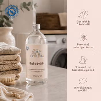 Babytvätt - Flytande tvättmedel 1L