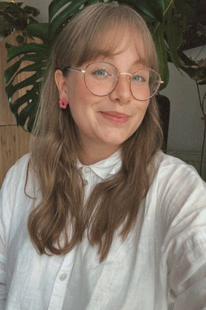 BLOMMA [burgundy]