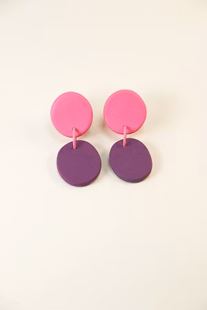 FÄRGKLICK dubbel (rosa/lila)