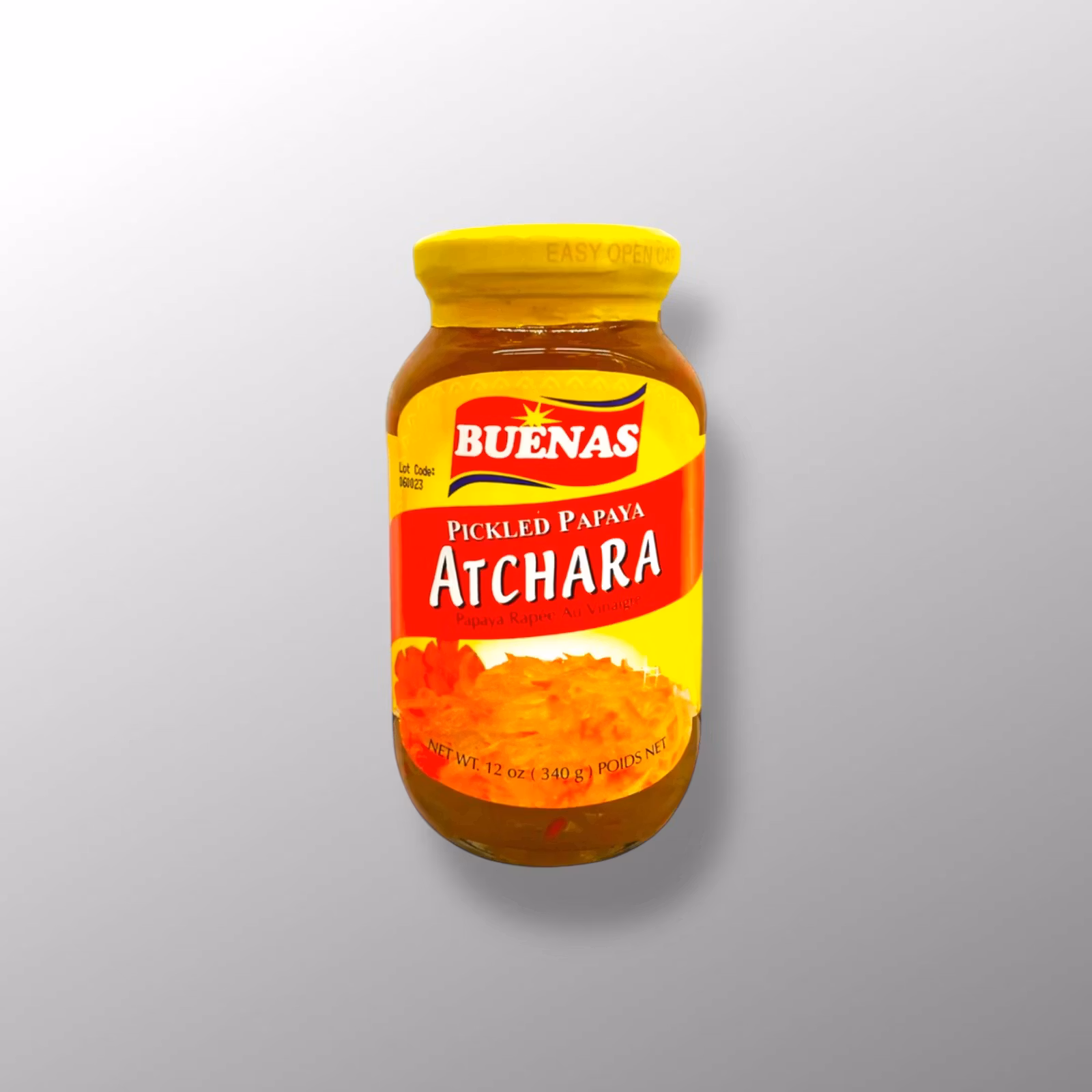 Papaya Pickles / Atchara-Buenas 340g