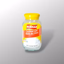 Nata de Coco / Coconut Gel  White - Buenas 340g
