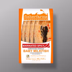 Marinated Baby Milkfish /  Bangus - Fisher Farms 450g