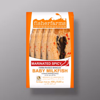 Marinated Baby Milkfish /  Bangus - Fisher Farms 450g