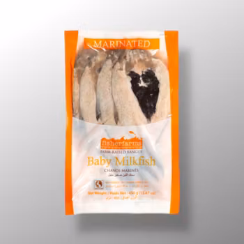 Marinated Baby Milkfish / Bangus  Fisher Farms 450g