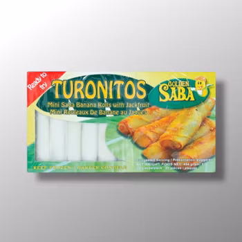 Mini Spring Rolls Banana & Jackfruit -  Golden Saba 454g