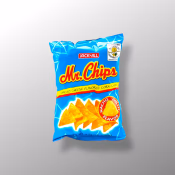 Jack n Jill Mr. Chips Nacho Cheese Flavored Corn Chips 98g