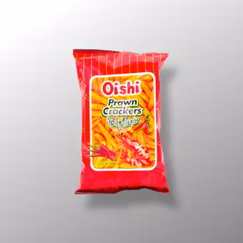 Oishi Prawn Crackers Spicy Flavor 60g