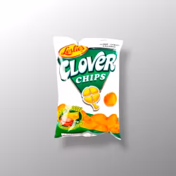 Leslie Clover Chips  Ham & Cheese 85g