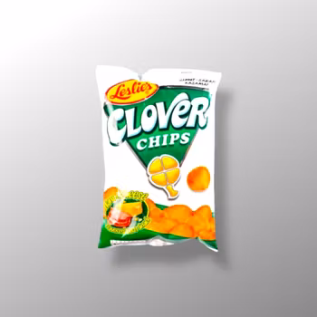Leslie Clover Chips  Ham & Cheese 85g