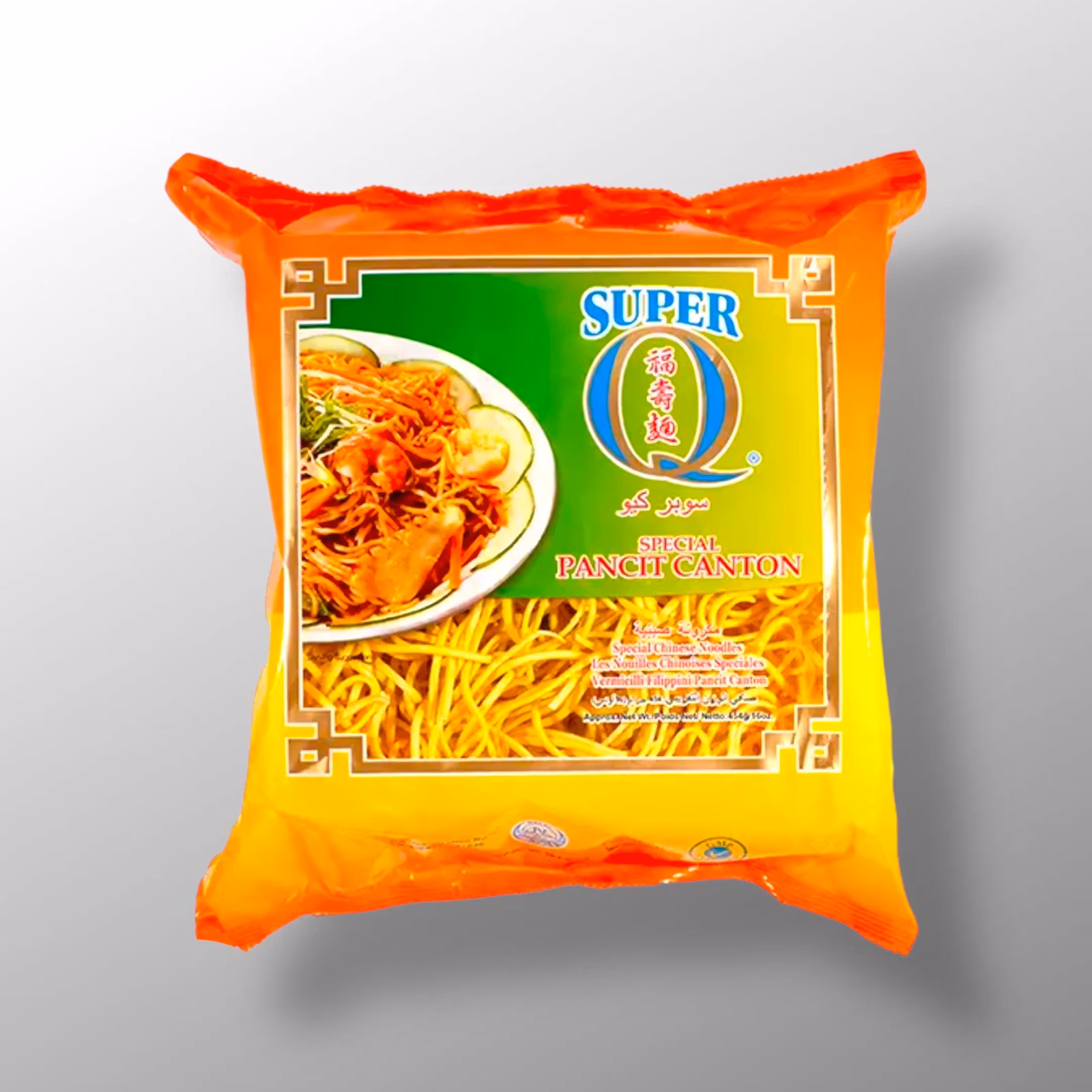 Super Q Special Pancit Canton Flour Sticks Noodles  454g