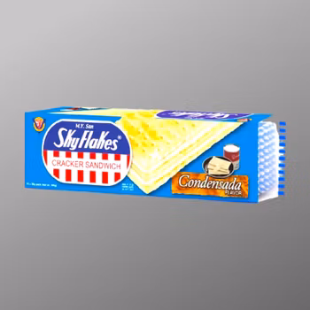 Sky Flakes Crackers Condensada Sandwich - M.Y. San 300g
