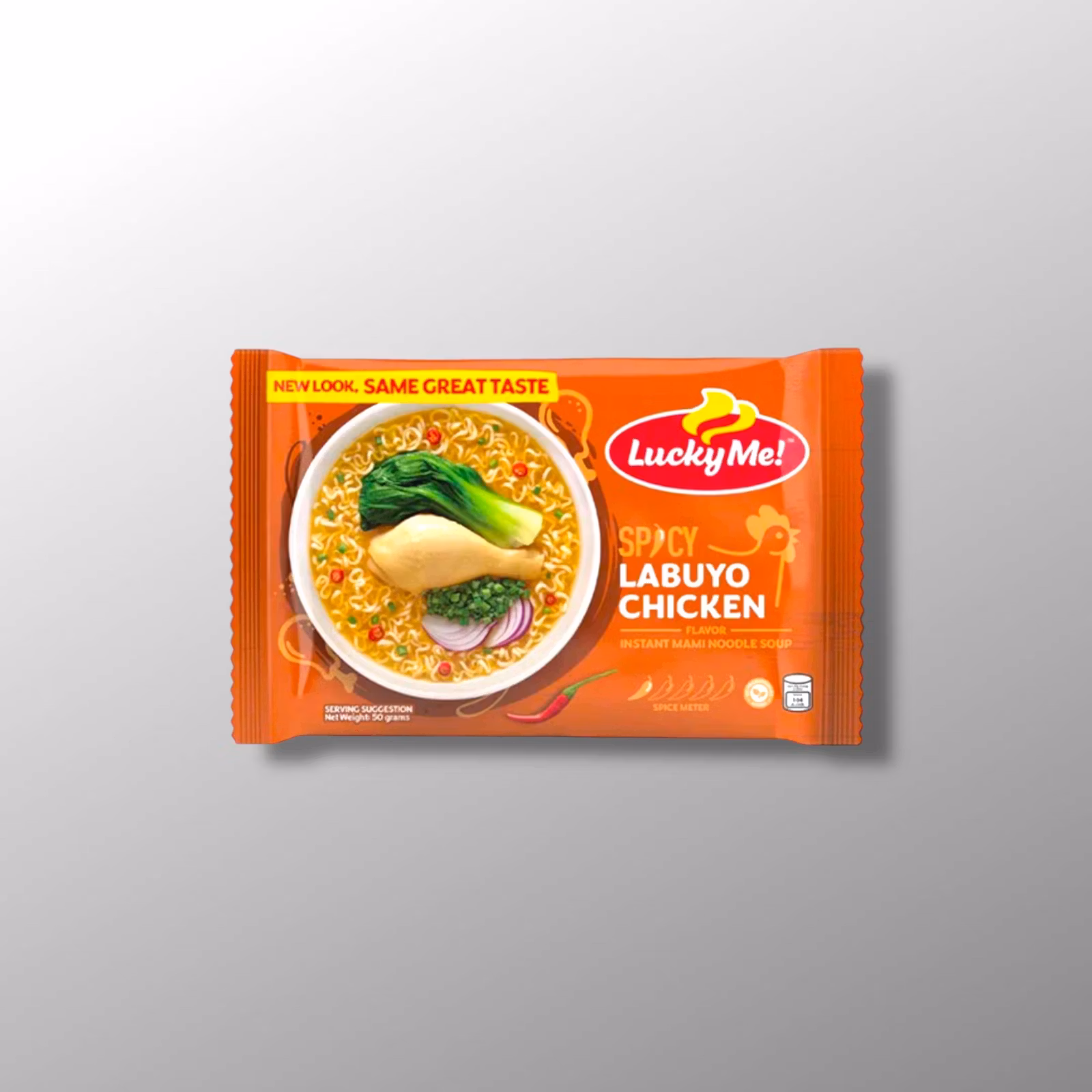Lucky Me! Spicy Labuyo Chicken Flavor Noodles 50g