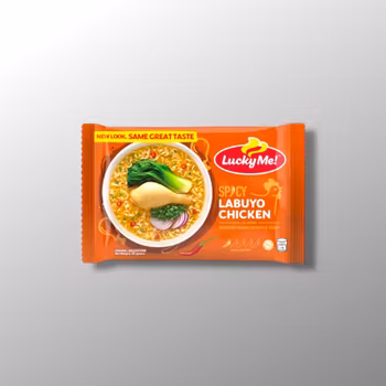 Lucky Me! Spicy Labuyo Chicken Flavor Noodles 50g