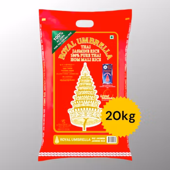 Jasmine Rice - Royal Umbrella  20kg (not available for DHL delivery)