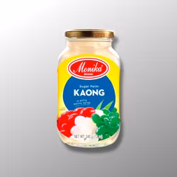 Kaong / Sugar Palm in Heavy Extra Syrup - Monika - White 340g