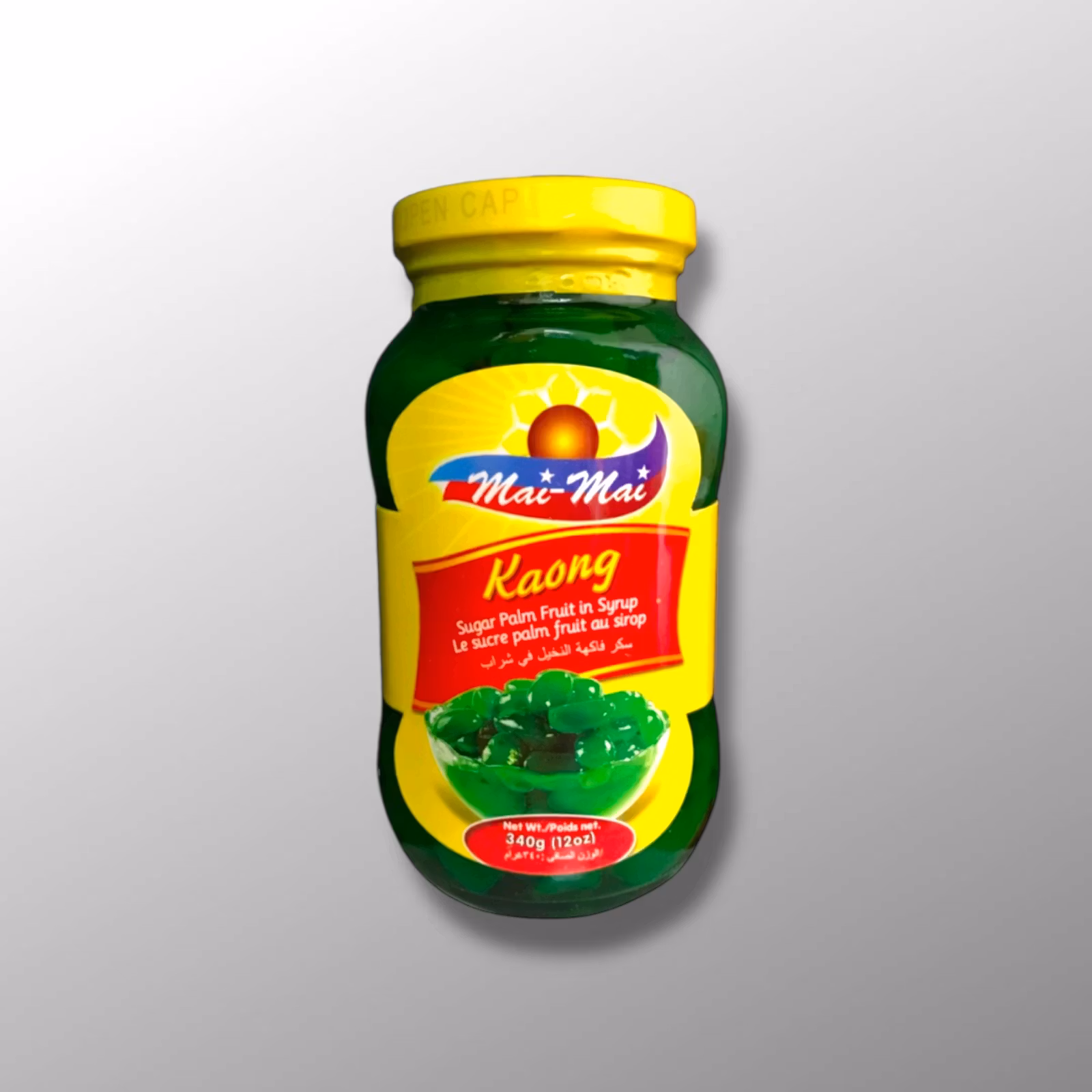Kaong / Sugar Palm in Heavy Extra Syrup- Mai Mai - Green 340g