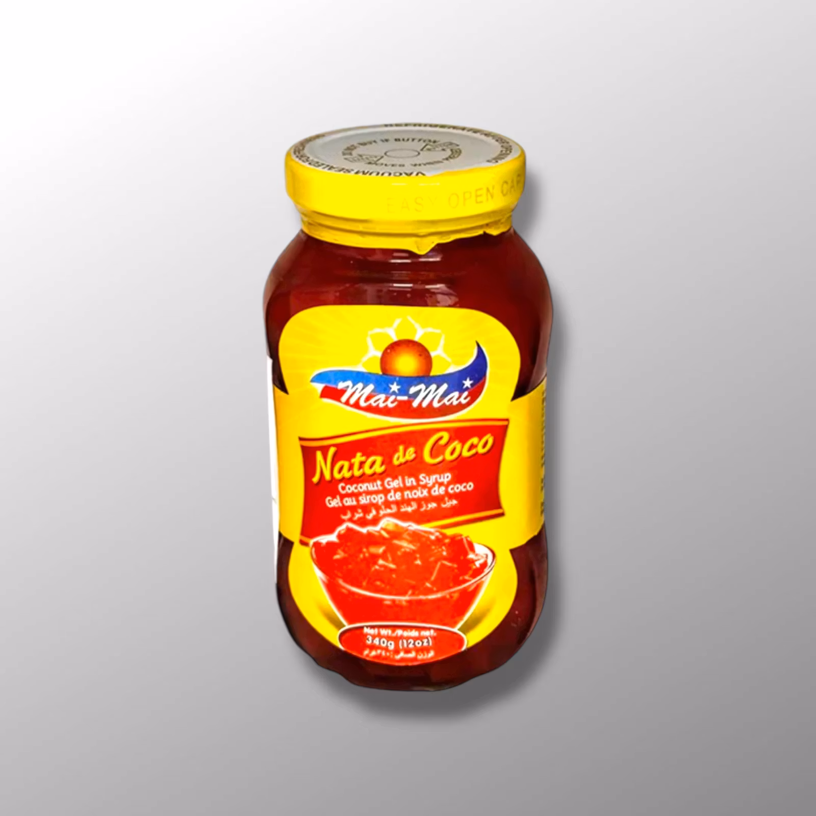 Nata de Coco in Syrup- Mai Mai - Red 340g