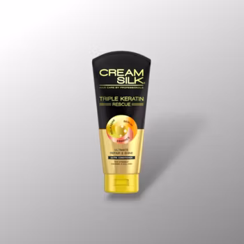 Cream Silk Triple Keratin Rescue Conditioner Ultimate Repair & Shine 340ML