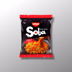 Nissin - Instant Soba Noodles Chilli - 110g
