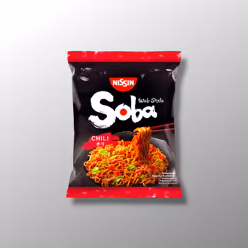Nissin - Instant Soba Noodles Chilli - 110g