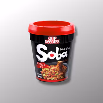 Nissin - Instant Soba Noodles Chilli - 92g