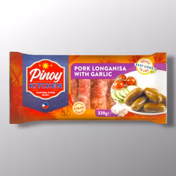 Pork Longanisa with Garlic - Pinoy Kitchen 350 G
