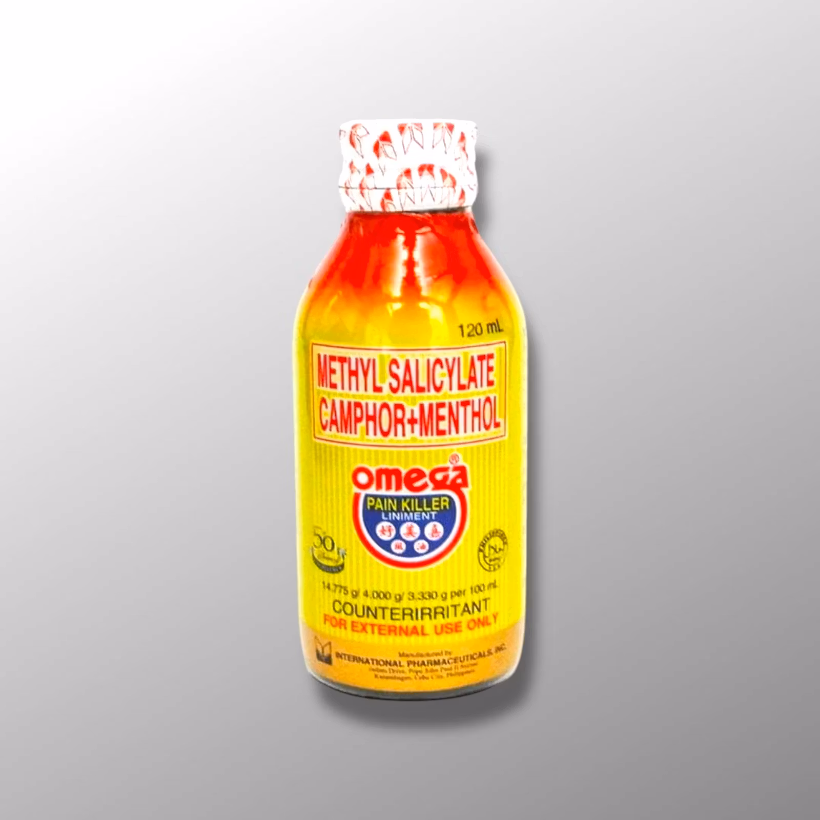 Omega - Pain Killer Liniment - Philippines 120ml